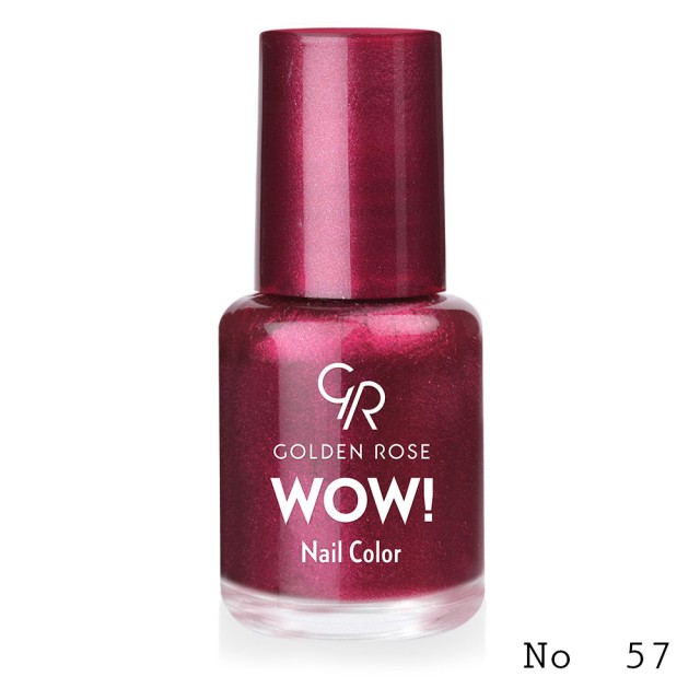 GOLDEN ROSE Wow! Nail Color 6ml-57